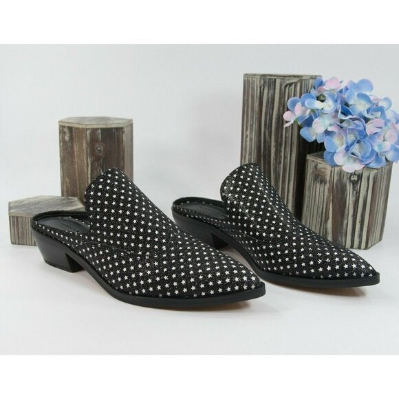 Rebecca Minkoff Karynah Glitter Stars Western Mule